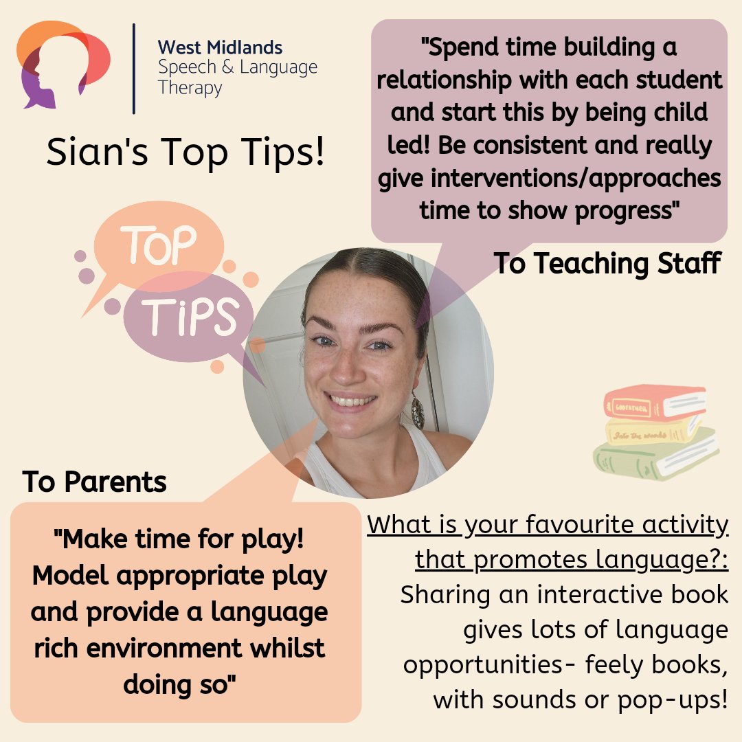 Sian is an #SLTA with us completing her Masters Degree at @BCUHELS 🤩 Here's her top tips and favourite activity for supporting #SLCN 👀 @lowry_sian @SLTatBCU @SLT_BCU_MSc