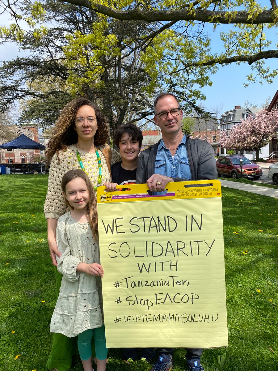 No matter your age, we need YOU - families of all ages at @fccmontclair are supporting our courageous #tanzaniaten. Will you join them? Sign on to the open letter here: forms.gle/4GFrMEGduyiksR… #Faiths4Climate #creationjusticechurch