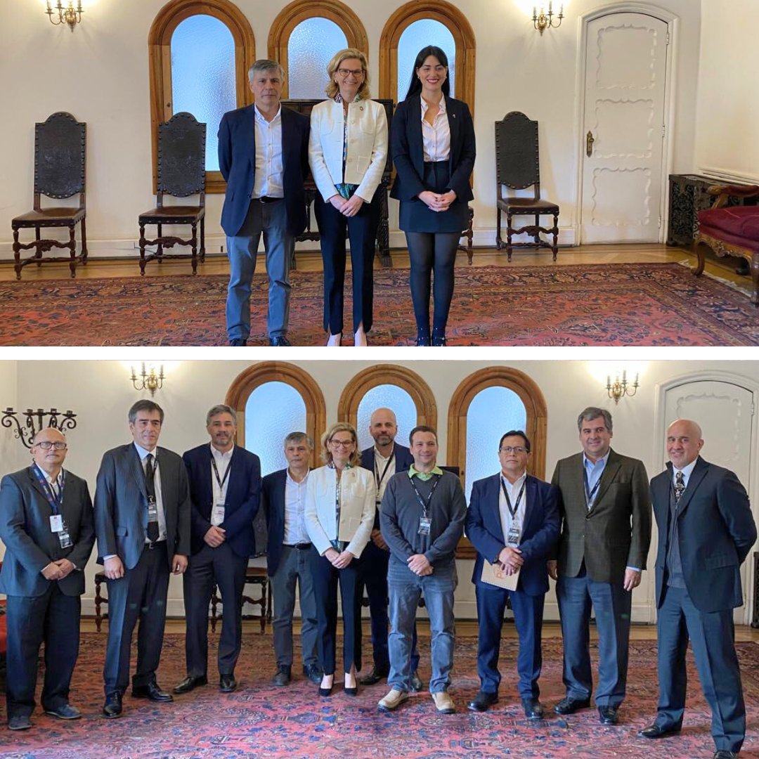 Happy to arrive in Chile today, kicking off World Telecommunications Month with @subtel_chile. 
Great to meet with leading members of Chile’s vibrant telecommunications sector to discuss equitable access to the benefits of digital tech #WTISD