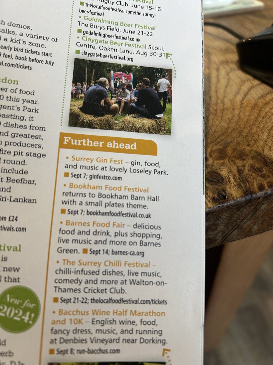 Thanks ⁦@EssentialSurrey⁩ for the Barnes Food Fair mention! We’re still accepting applications from delicious & unusual food & drink exhibitors for this popular, community event - see Barnes-ca.org for details.