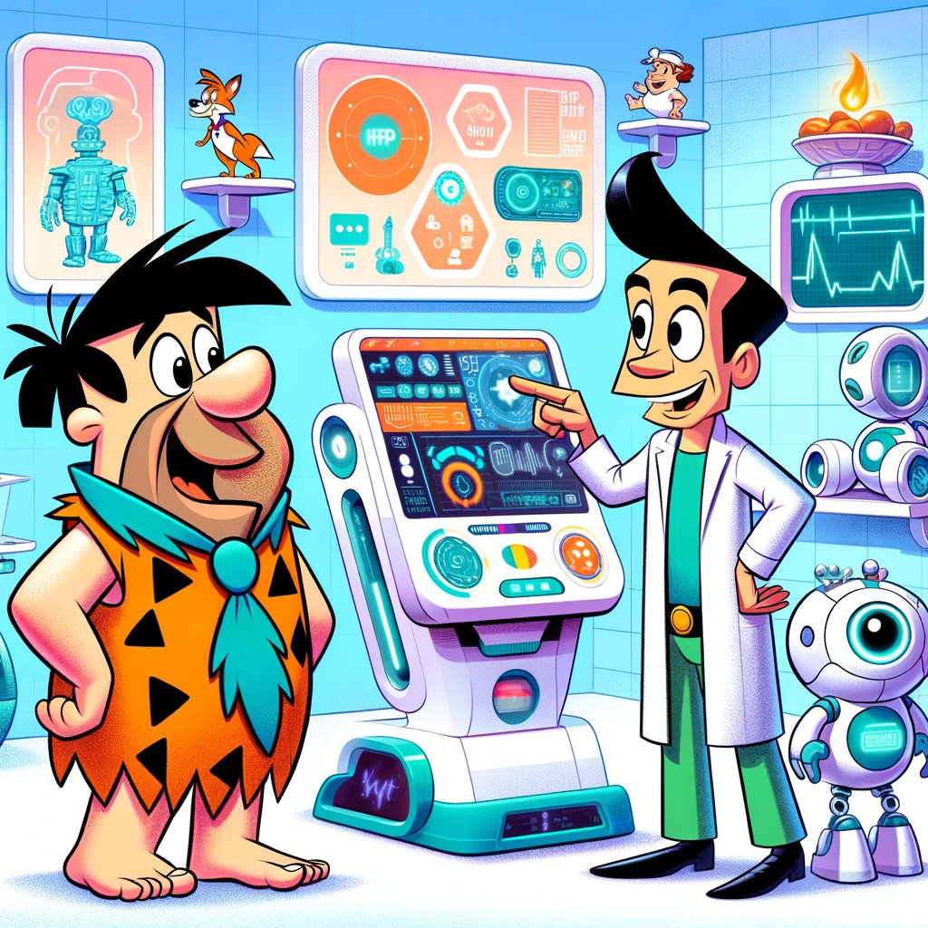 @ONC_HealthIT @HealthIT_Policy Hey Steve, we really did go from Flintstone to the Jetsons 🤖