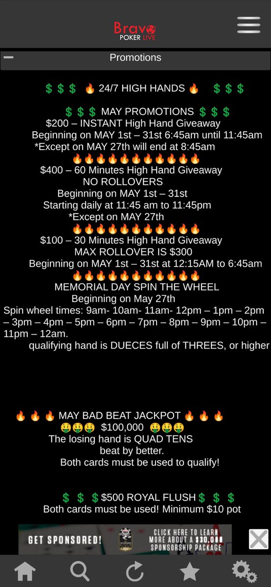 MAY PROMOTIONS!!!
<a href="/RiversCasinoVA/">Rivers Casino Portsmouth</a> <a href="/RiversPokerDP/">Rivers Casino Poker Room - Des Plaines</a>