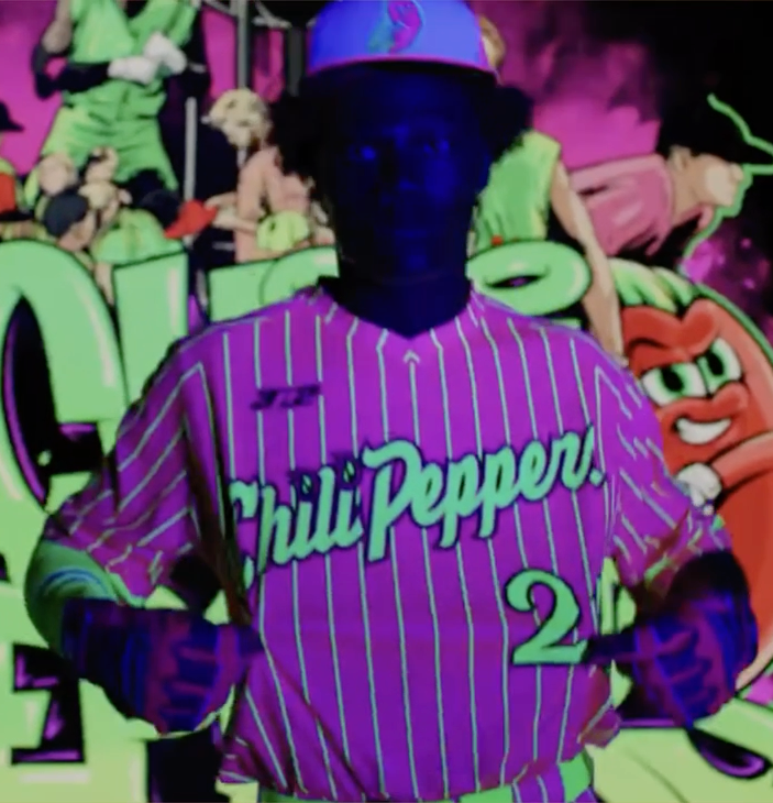 The Tri-City Chili Peppers revealed their Glow-in-the-dark uniforms (via @GoChiliPeppers)