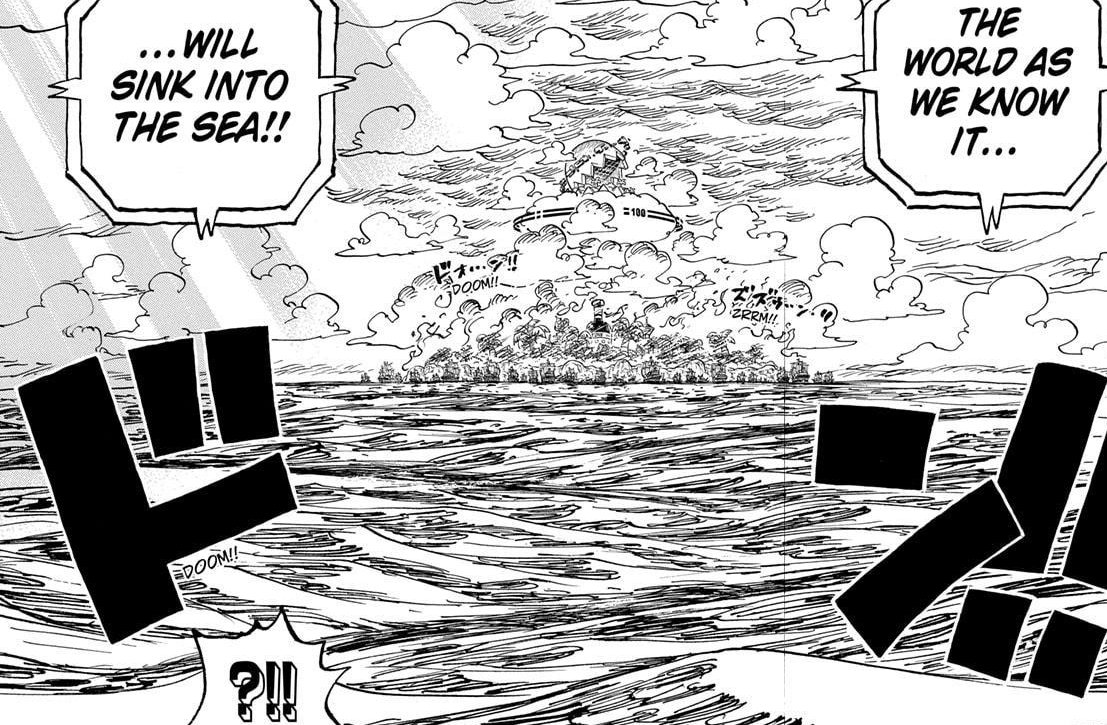 How long do you think Oda has been envisioning the shocking fact of rising sea levels and about Nika? That is a hot topic among Japanese OP fans.🔥
