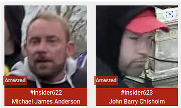 John Barry Chisholm #Insider623 and Michael James Anderson #Insider622 ARRESTED thestate.com/news/local/cri…