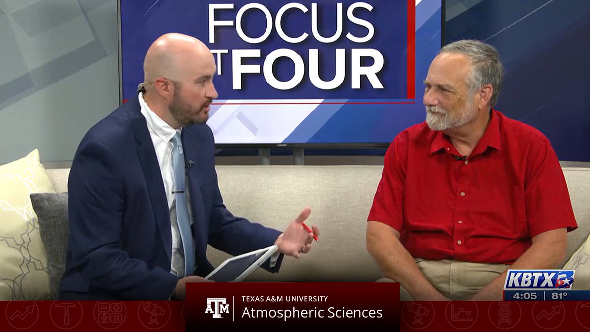 On Friday, @TAMU_ATMO's Dr. John Nielsen-Gammon stopped by @KBTXNews studios to discuss the latest edition of 'Future Trends of Extreme Weather in Texas' and how the report revealed a concerning acceleration in extreme weather conditions across the state. kbtx.com/2024/04/27/foc…