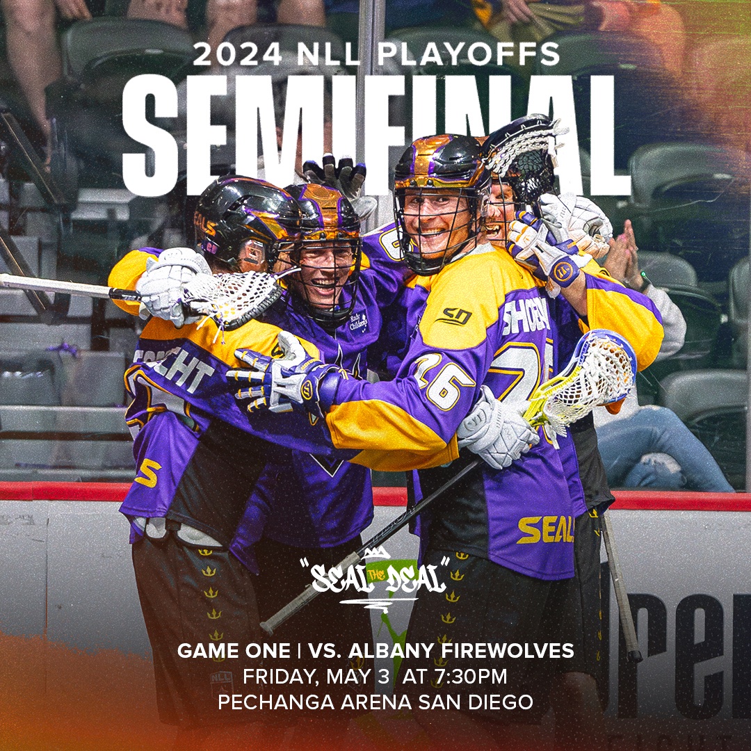 The boys are so back THIS Friday at Pechanga. 😎 Join us for $5 beers, bucket hat night and Game 1 of our semifinal series with the Albany FireWolves. 🔱 Tickets in bio. 🎟️