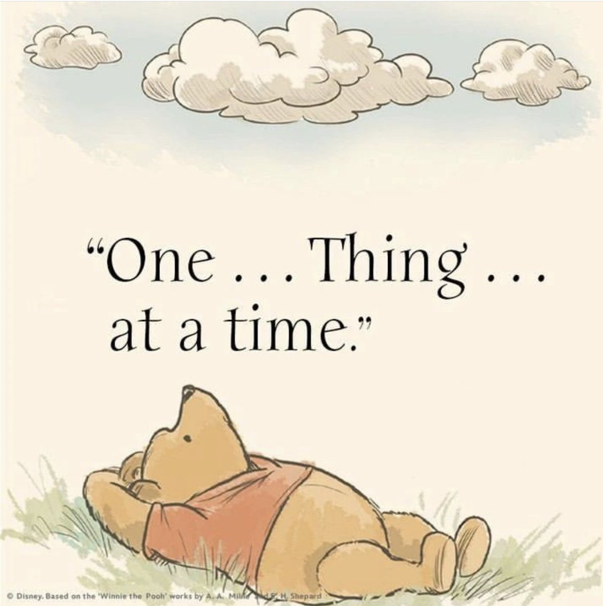 Pooh’ing away my Jet Lag! 😀🙌