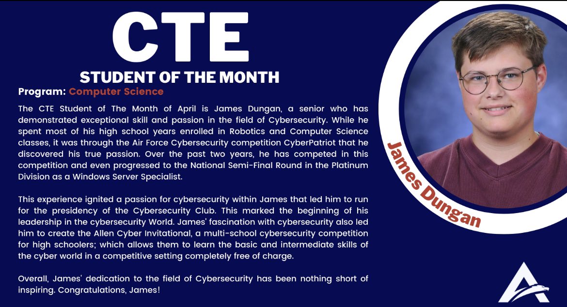 Allen ISD CTE tweet media