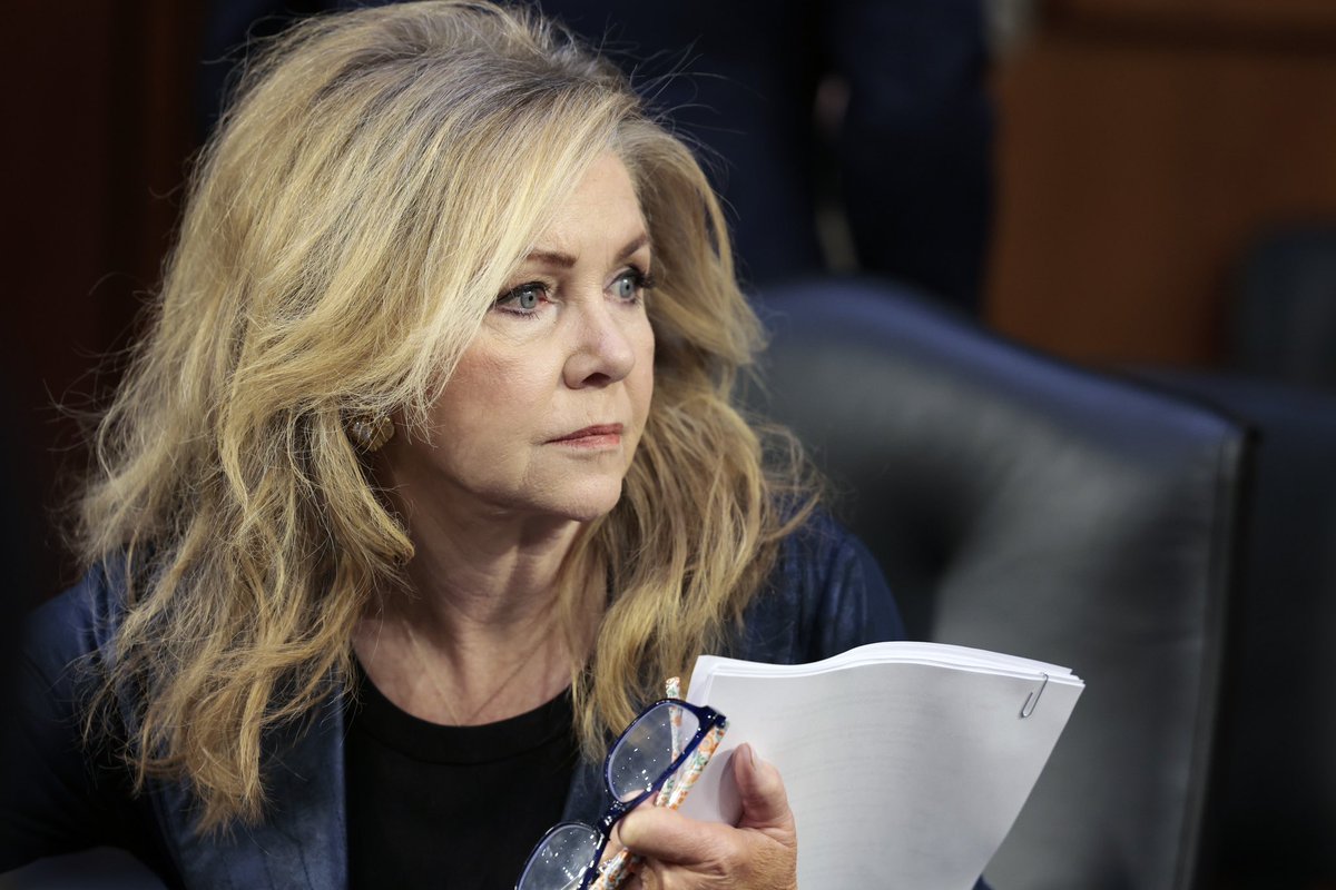Senator Marsha Blackburn: “Any student who has promoted terrorism or engaged in terrorists acts on behalf of Hxmas should be immediately be added to the terrorist watch list and placed on the TSA No Fly List.” Good idea.