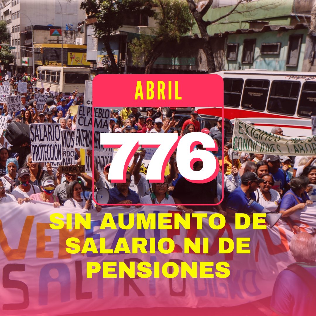 Los trabajadores, jubilados y pensionados de nuestra Venezuela se organizan para exigir este 1 de mayo un derecho al que nunca deben renunciar: ¡Salarios y pensiones justas! Vamos a ver si mañana #1Mayo Maduro sí les da la cara y cumple con el artículo 91 de la Constitución. No…