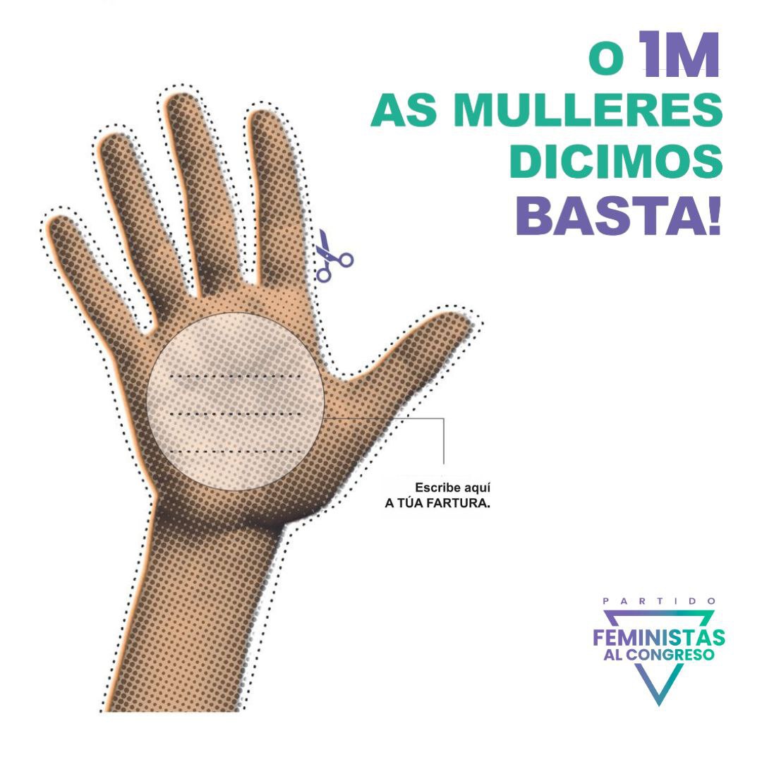 🟣La presencia del Partido Feministas al Congreso en la Manifestación del 1 de Mayo tiene un claro objetivo: reclamar medidas políticas encaminadas a la IGUALDAD EFECTIVA en el ámbito laboral. #1DeMayo #JuntasHaremosHistoria #DerechosLaborales