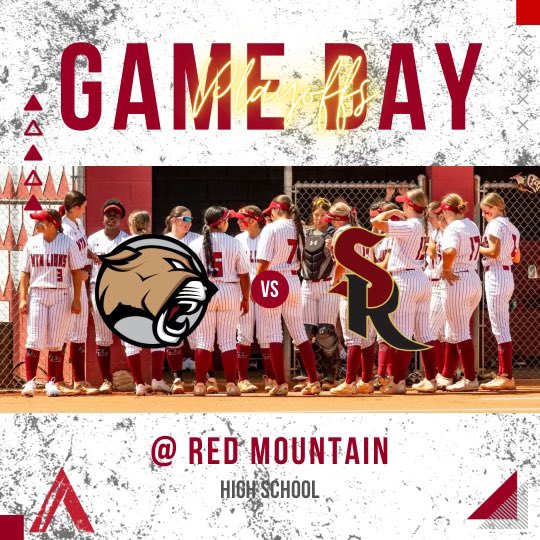 Softball hosts Shadow Ridge today at home. 1st pitch at 4:00pm