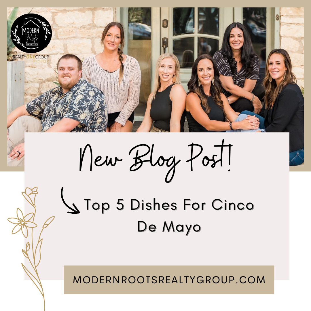 Spice up your Cinco de Mayo fiesta with these cinco delicioso dishes! Check out our latest blog for the top 5 must-have recipes to make your celebration unforgettable! 🌶️ 🎉💃

modernrootsrealtygroup.com/blog/top-5-dis…

#cincodemayo #foodie #ShareThisPost #modernrootsrealtygroup #budatx #kyletx