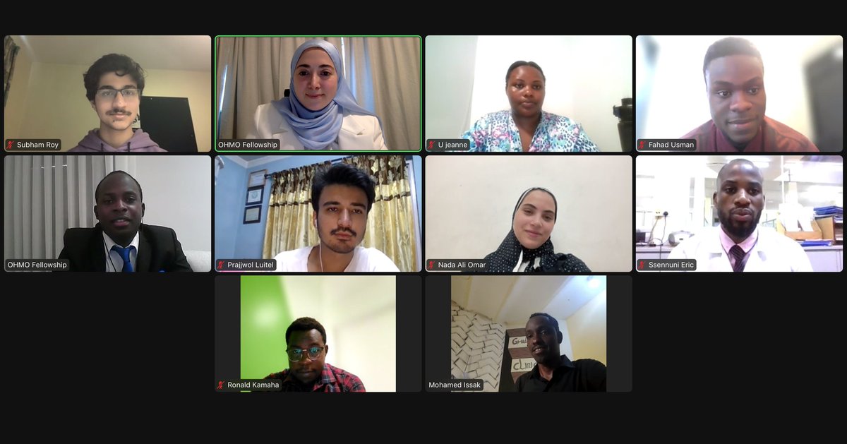 The 1st Interview Group for OHMO Global Research Fellowship Program 2024.