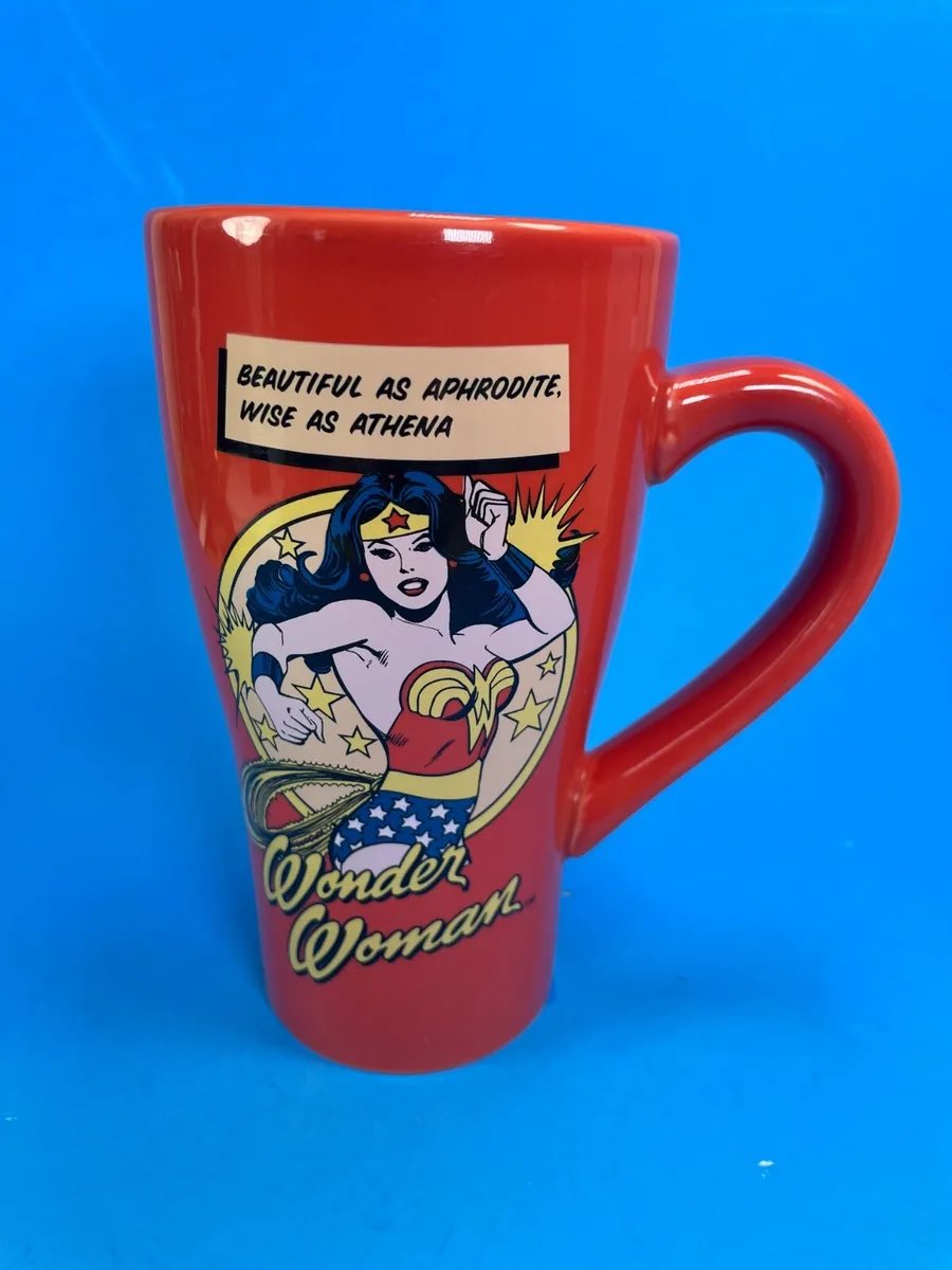 I love the whole “beautiful as Aphrodite, wise as Athena, stronger than Hercules, and swifter than Mercury” introduction to Wonder Woman that was everywhere in her pre-Crisis era