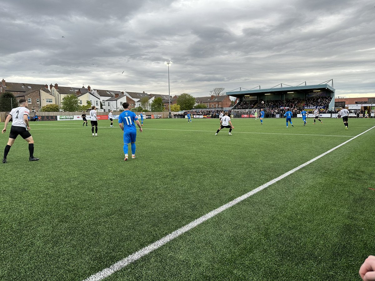 Tonight’s #FMOFootballTravels - I’m on Merseyside for Marine v Warrington Rylands in the @NorthernPremLge Premier Play Off Semi Final.

Oooh!

@MarineAFC @RylandsFC #Nonleaguefootball #groundhoppers