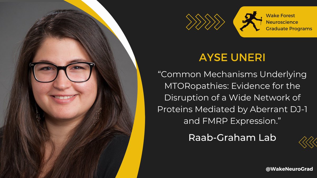 Wake Forest Graduate Programs in Neuroscience (@wakeneurograd) on Twitter photo Congratulations to <a href="/ayseuneri/">Ayse Uneri, MS</a>, mentored by <a href="/raabgraham_lab/">Dr. Kimberly Raab Graham</a>, on a successful thesis defense yesterday! 🎉 Brilliant work, Dr. Uneri!! 🧠 Congratulations to <a href="/ayseuneri/">Ayse Uneri, MS</a>, mentored by <a href="/raabgraham_lab/">Dr. Kimberly Raab Graham</a>, on a successful thesis defense yesterday! 🎉 Brilliant work, Dr. Uneri!! 🧠