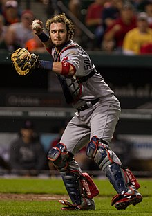 Happy 39th Birthday to former #RedSox catcher, 1B, Jarrod Saltalamacchia. He came to #Boston in July of 2010 in a trade with the #Rangers & played 4 seasons with the Red Sox. He helped Boston win a #WorldSeries in 2013 playing in 121 games that year. #MLB