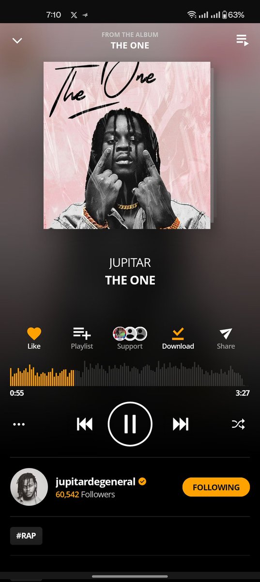 @JupitarOfficial you really wrote this song. De General for a reason 💯