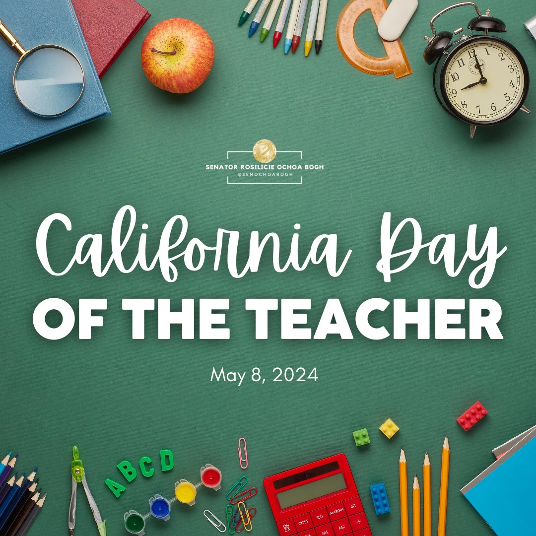 Heartfelt shoutout to all the teachers in California shaping our future! Your passion and dedication make a world of difference. Thank you for inspiring and educating the next generation. #DayOfTheTeacher