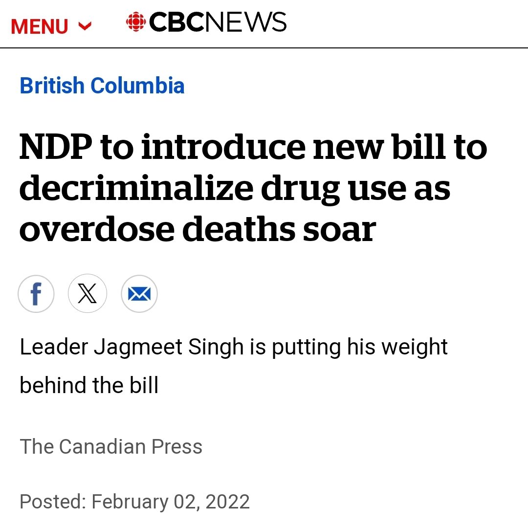 Pierre Poilievre used none parliamentary language today when he called Justin Trudeau a wacko over his stance on killer illegal drugs.

Let me be clear. Drugs that kill people actually save lives or something like that...

I don't care. My Pension comes before your loved ones.