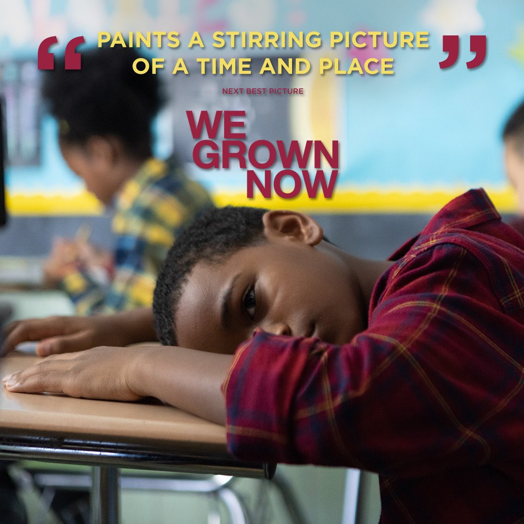 #WeGrownNow “provides the residents of Cabrini-Green with a more well-rounded portrait of their lives than audiences have ever seen.” Now playing only in theaters. Tickets.WeGrownNow.com