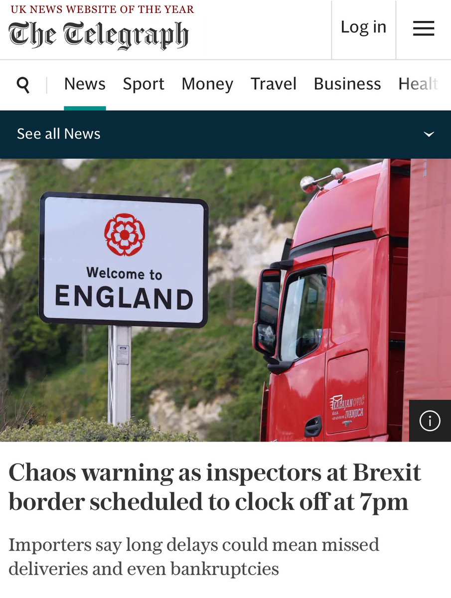 Happy Brexit Day everyone! Even though they promised utopia it was going to be hellishly bad. There is no more pretending Brexit was anything but ludicrously bad decision! telegraph.co.uk/politics/2024/…