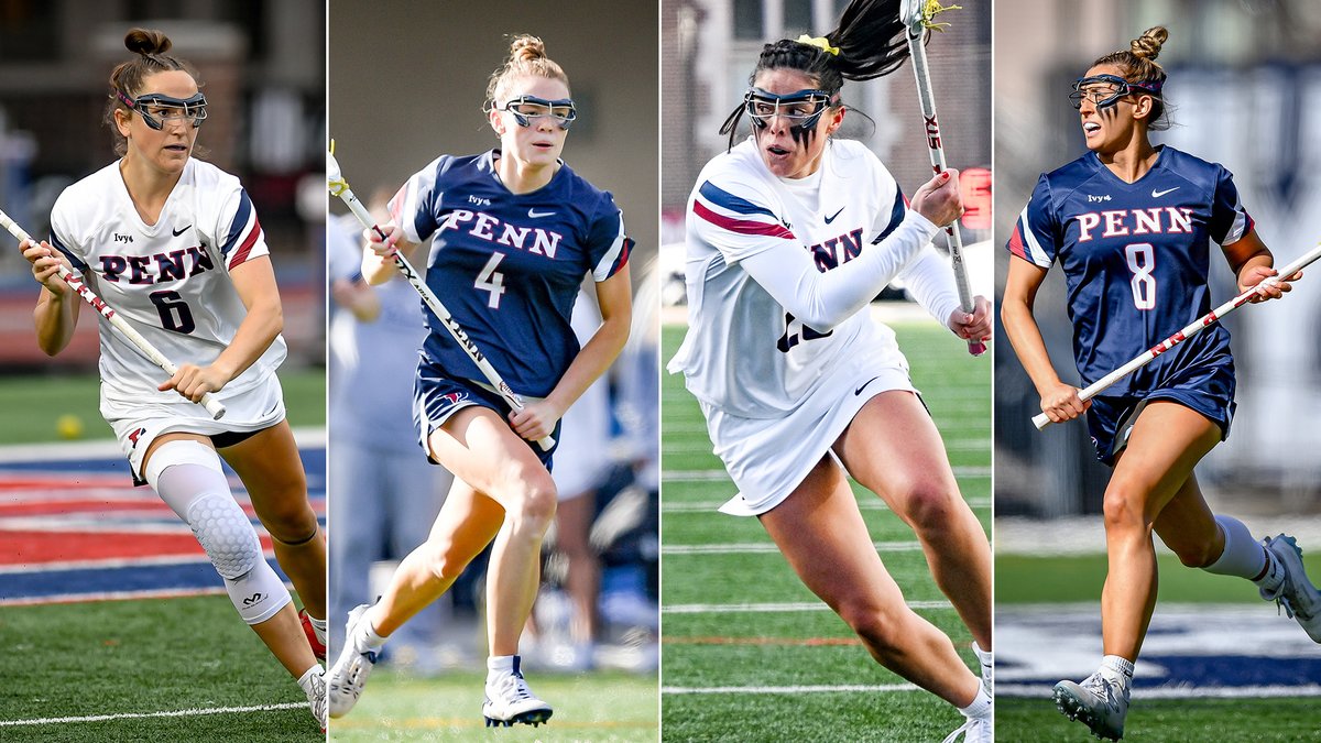 Banner day for us!
7⃣ women honored by the Ivy League coaches, second among Ancient Eight programs
4⃣ first-teamers, tied for league high!

📰 bit.ly/3w6gXCb

#EarnEverything | #ILPL | #FightOnPenn