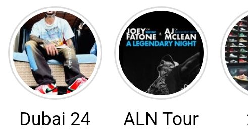 AJ Mclean added a 'Dubai 24' IG story folder that has most his media from hiscrecent trip there for #TheFashionHero filming and promotion
(April 2024)