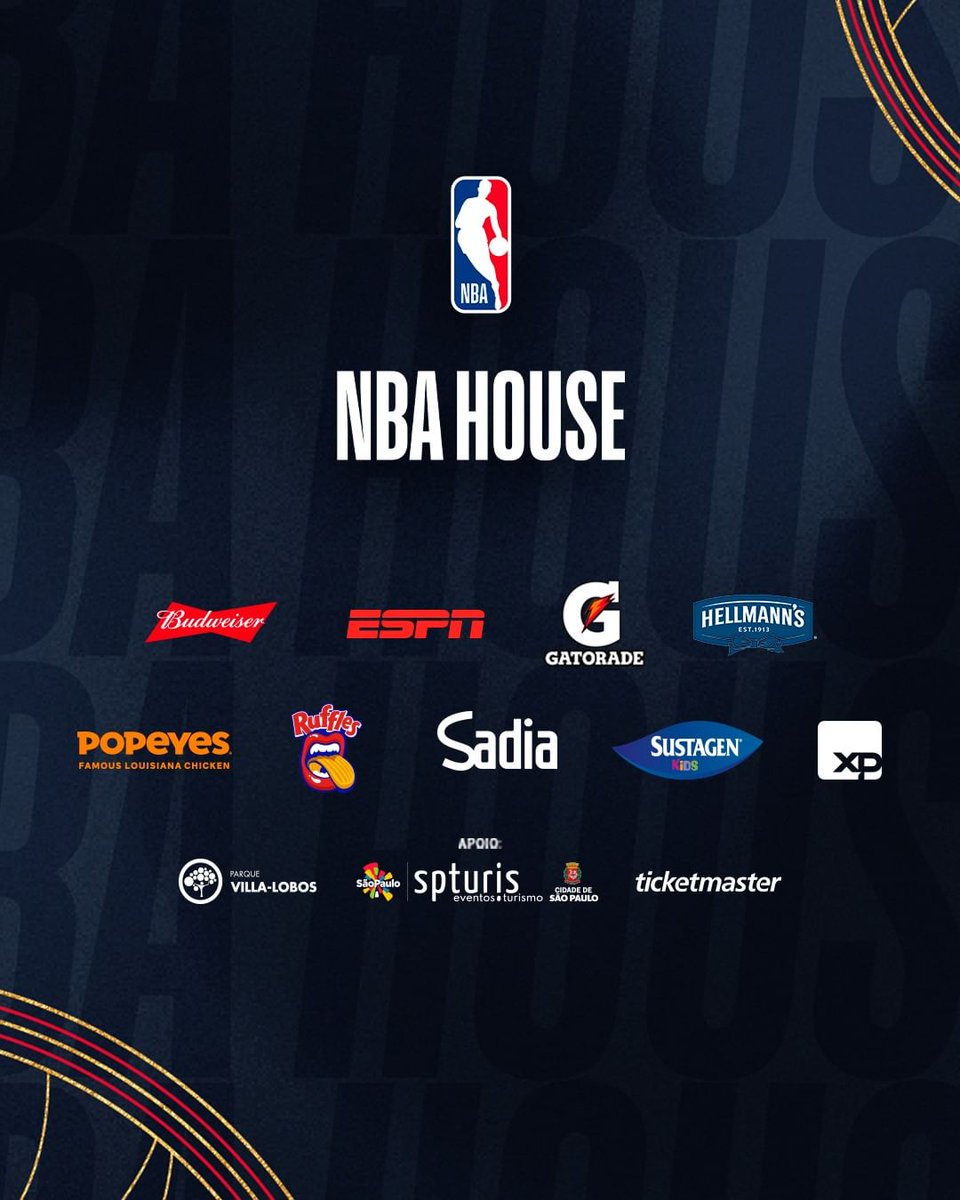 A #NBAHouse TÁ VINDO AÍ! 🏀🏡 As vendas estão a todo vapor, garanta seu ingresso!

Acesse nbahouse.com.br para mais informações!
