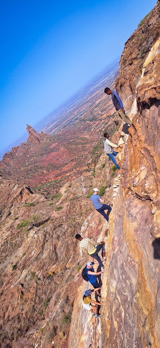 SycamoreTravel's tweet photo. Trek in Gheralta Mountains ,#Tigray with the best local tour operator and Guide . https://t.co/lo07U3R9ZC