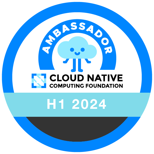CNCF Ambassador Renewed for H1 2024. Take a look at the calendar and requirements. It happens each Half-Year, just keep going.
cncf.io/people/ambassa…
@CloudNativeFdn #CNCF @KubeCon_ #KubeCon + #CloudNativeCon @cncfambassadors #cloudnativeambassador