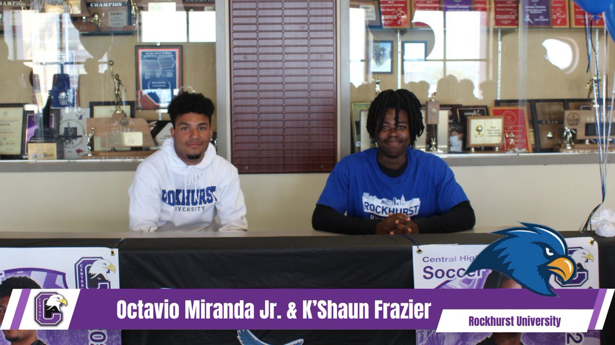Congrats to @OPSCHSBSC own Octavio and K'Shaun for signing with @RUhawks! We can't wait to see what you'll accomplish #AlwaysAnEagle
