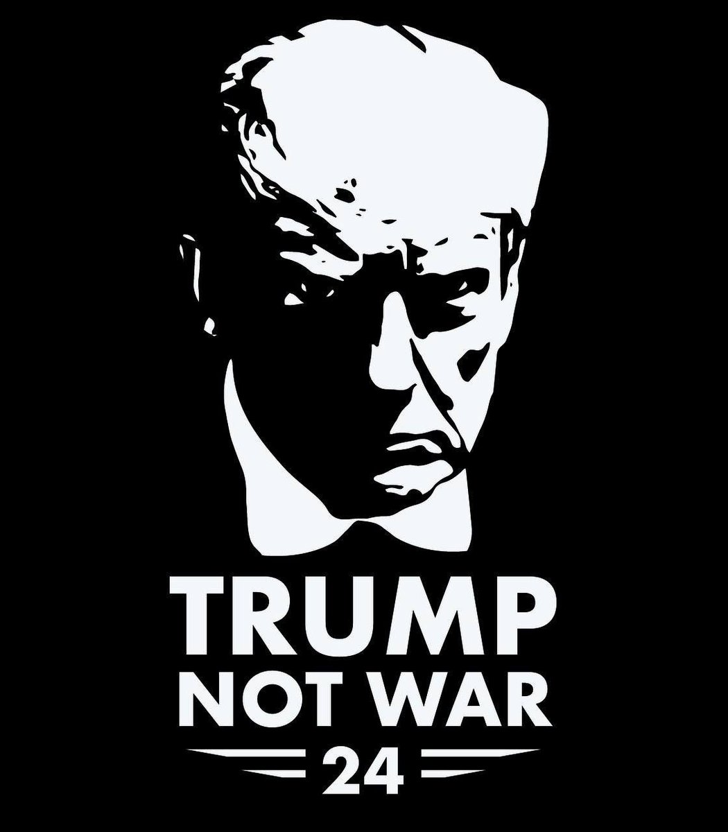 TRUMP NOT WAR! #MAGA2024 🇺🇸
#Trump2024AmericaFirst 🙏🏼