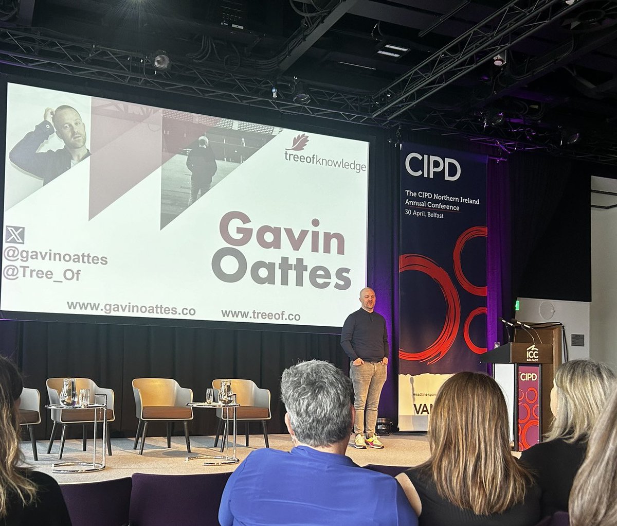 Yes, I did indeed! #CIPDNIConf24 certainly didn’t disappoint! Loved the hilarious, moving, energetic & inspirational speeches from Peter Cheese, Gavin Oattes & Cally Caroline Beaton. This conf always leaves you brimming with ideas to apply to your own job, career & workplace. Thx