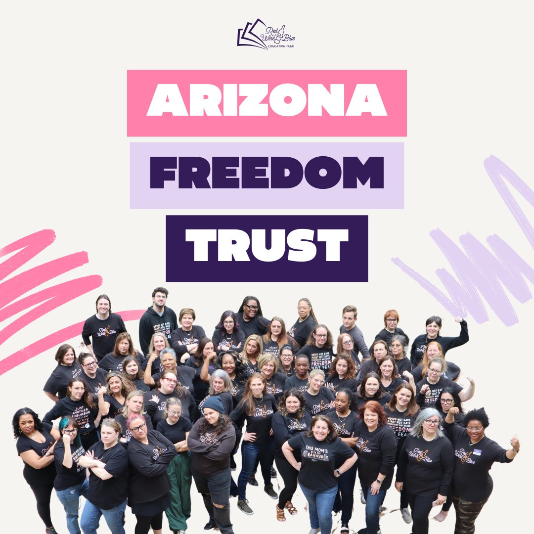 The AZ Supreme Court rejected a motion to repeal the 1864 abortion ban! Regardless of legislation to repeal, this total abortion ban will be in effect for months! That's why we are raising money for the AZ Freedom Trust. Join us with a donation: go.redwine.blue/azfund_X