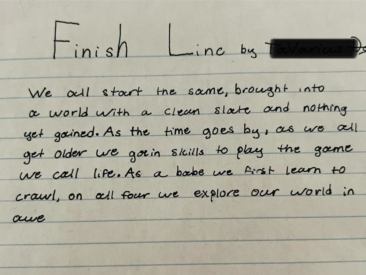 OverIntheLib's tweet image. Students got to attend a virtual author event with @kwamealexander for #NationalPoetryMonth today! We learned the 3 Rs for poetry: Rhyme rhythm & repetition (And that @ToniBlackman can freestyle at will!) One newly self described READER started writing before the lights came up😍