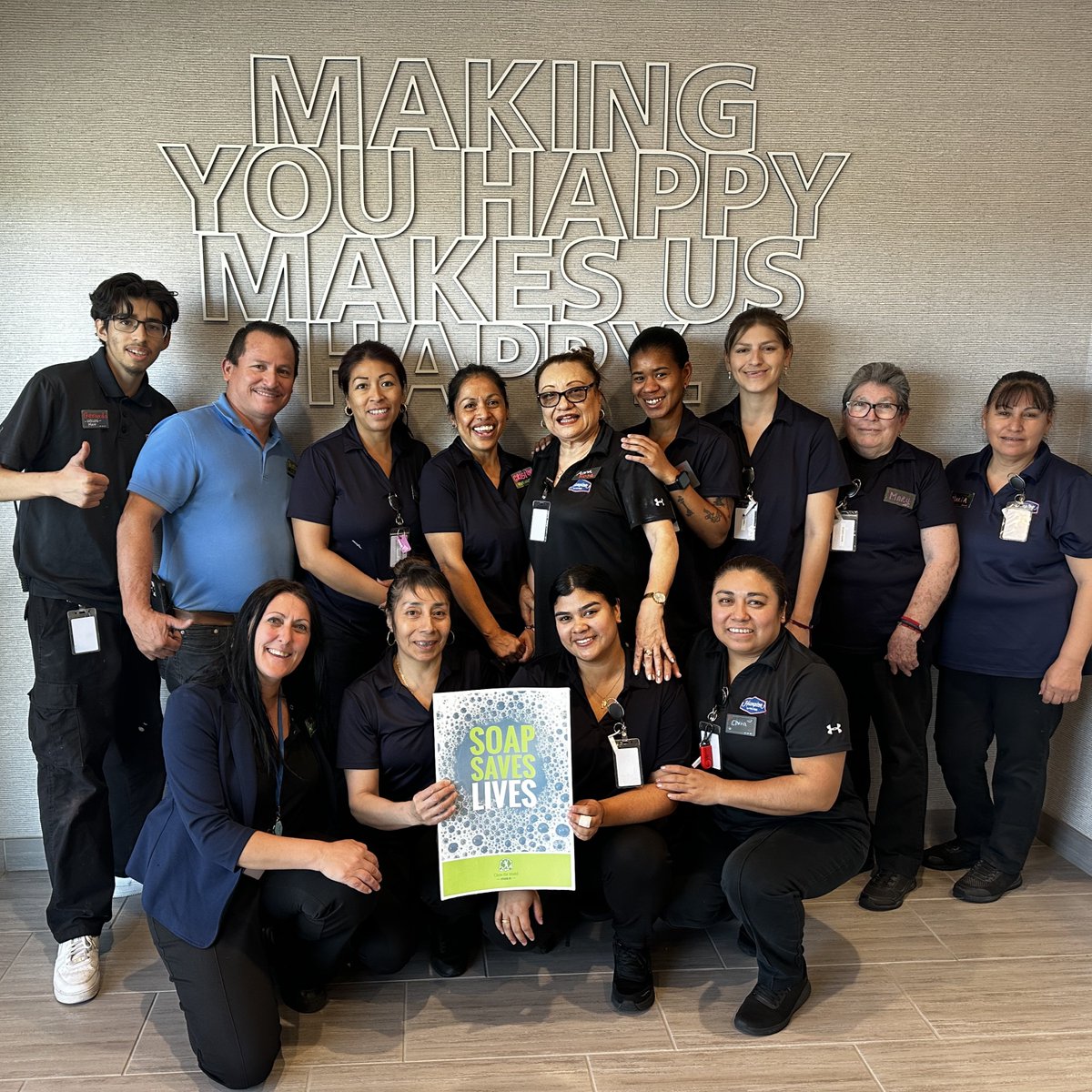 A huge thank you to the housekeeping team of @HamptonByHilton Las Vegas South for all the work they have done so far to help us make the world a better place! #cleantheworld #maketheworldabetterplace #sustainability #recyclingsolutions #plasticrecycling