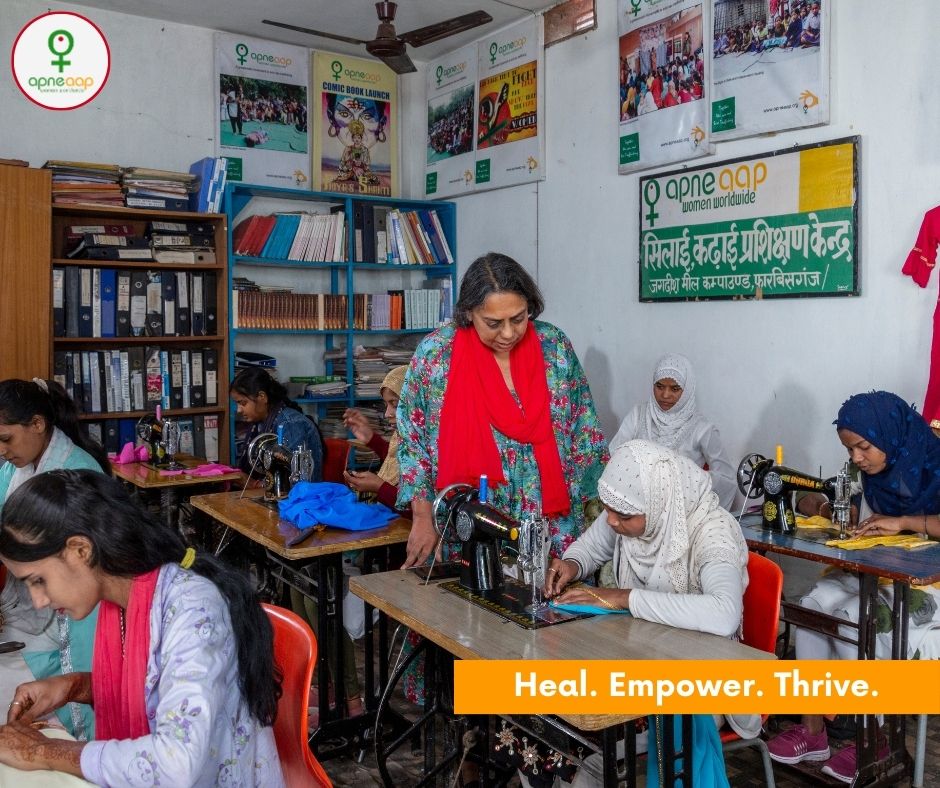 Survivors of sex trafficking are brave and resilient individuals. Apne Aap provides them with vocational training and income generating skills. Together, we can empower them to heal and reach their full potential. Visit bit.ly/49X9cMx 

#IKickAndIFly @Ruchiragupta