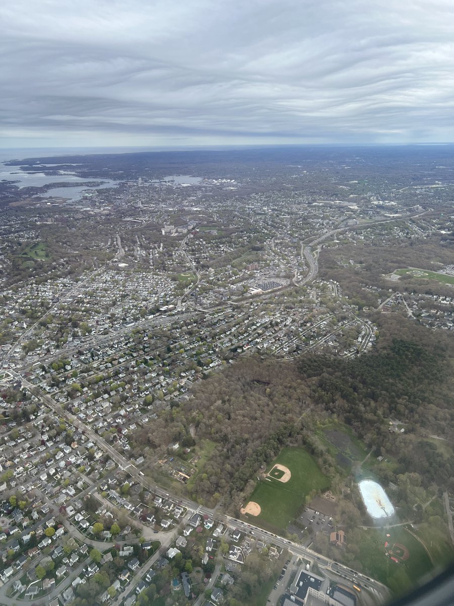 few things make me as happy as seeing baseball diamonds from the sky