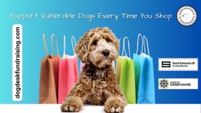 Did you know @DogDeskAction have a fundraising shop🛍 Loads of lovely goodies to choose from and all funds raised will go towards looking after the dogs in their care🙏 Please click link below &have a 👀 Happy Shopping 🛍️⬇️⬇️ dogdeskfundraising.com #k9hour #rehomehour #dogs