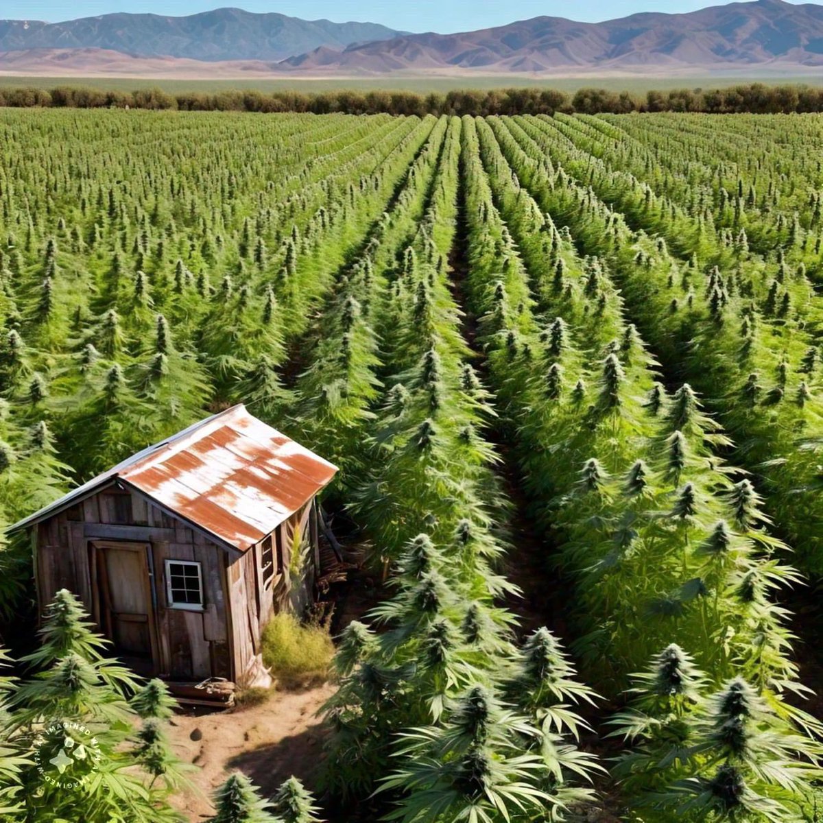Would you live here 👀💨🤷🏼‍♂️ #cannabisfarm #cannabisgrower #cannafam