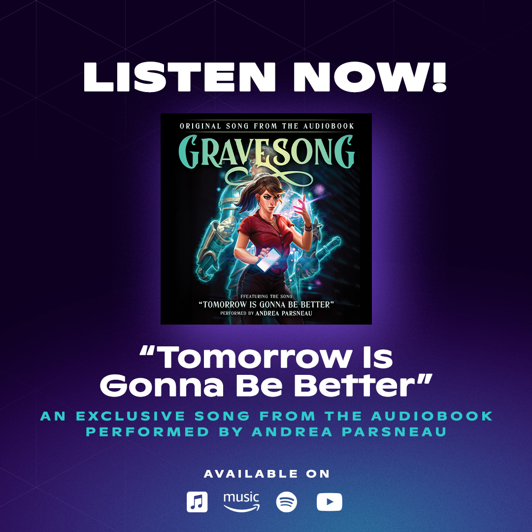 You asked, we answered! 🎶 @MouthyMaven's one-of-a-kind cover of 'Tomorrow is Gonna be Better' from @pirateaba's Gravesong is OFFICIALLY available on streaming platforms. If you ever find yourself running from some crypt lords, you know what to play. 😉 bit.ly/3wcEVvp