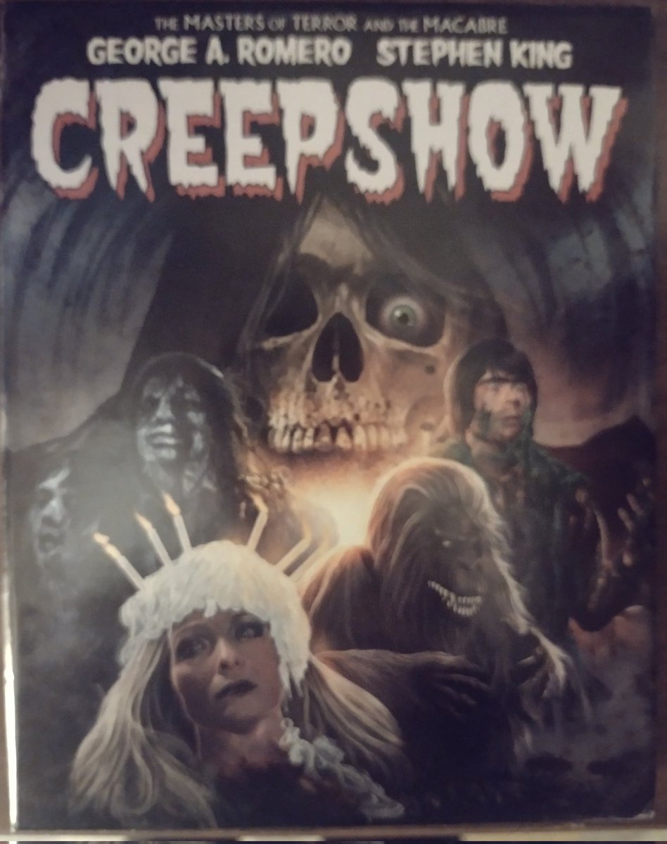 I am #NowWatching  Creepshow (1982) on this spooky Halfway To Halloween day. 🎃👻🦇🐈‍⬛💀👻🎃
#HalfwayToHalloween 
#MutantFam #Horrorfam #HorrorCommunity