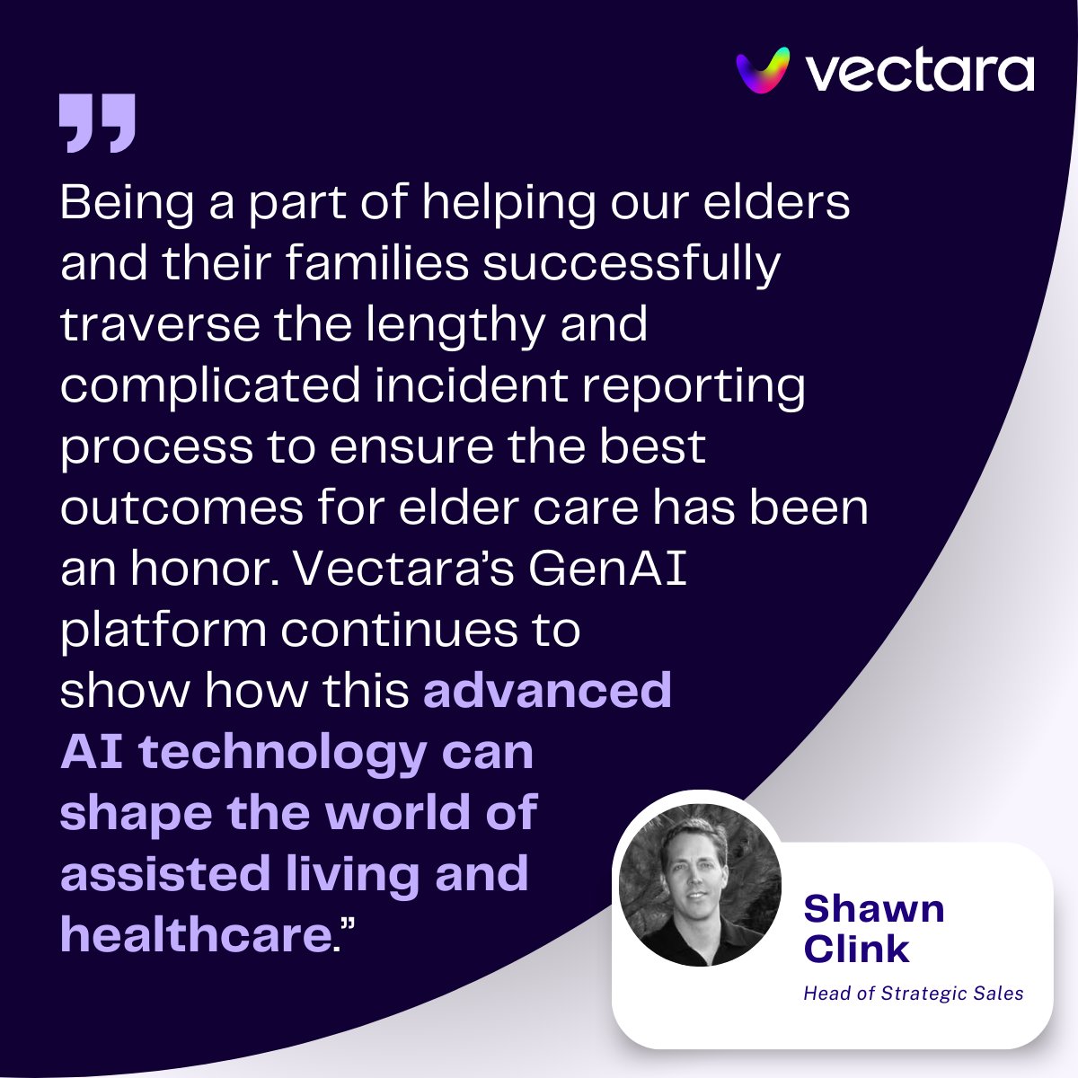 🎉 Vectara partners with @ElderVoice_MN to revolutionize elder care in Minnesota! Our GenAI enhances ElderCareIQ, making incident report summaries and searches simpler and more accessible. 🔍 AI-driven tech for better, quicker care decisions. Learn more: bit.ly/3WmqLTk