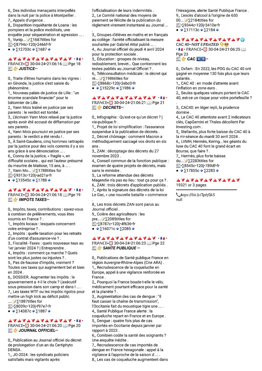 👇👀📰👉 #TitlesPresseInfos #Presse
🎲  #MULHOUSE #AVIGNON #GRENOBLE #SAINTDENIS #ORLEANS #ROUEN #VERSAILLES #BESANCON #BOULOGNEBILLANCOURT #PERIGUEUX #BEZIERS #NANTERRE #SAINTMEDARDENJALLES