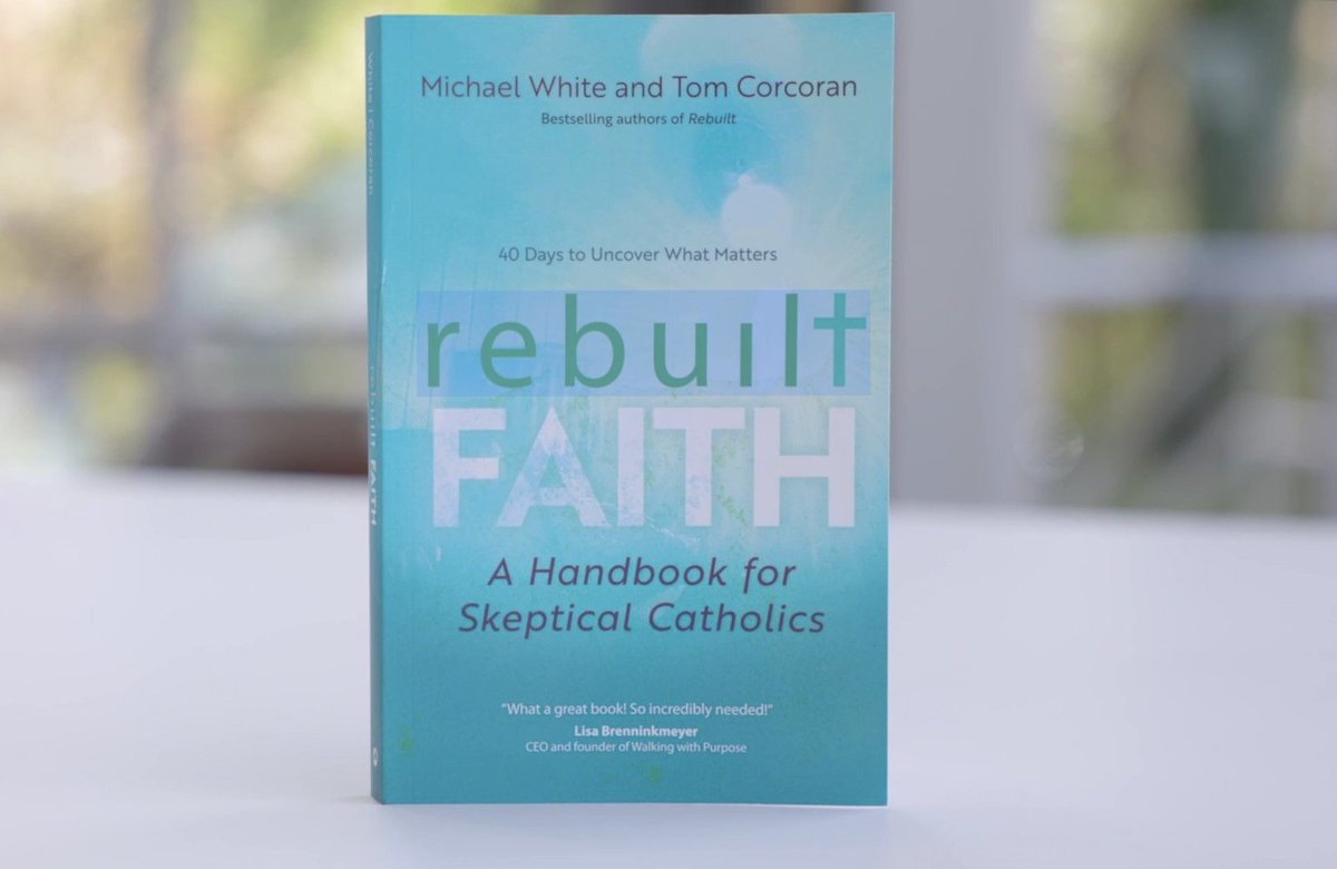 If you're looking for inspiring reading this spring check out @nativitypastor and @thomaswcorcoran current book from @avemariapress. 40 Days to uncover what matters.