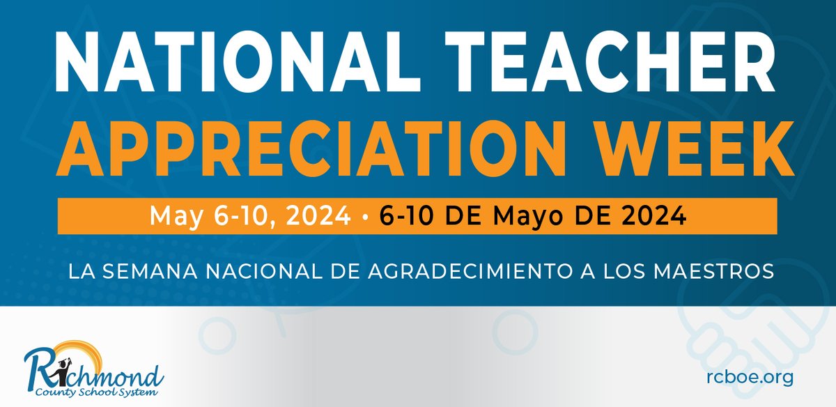 This week, we recognize our Teachers and the impact they continue to make on our students. Thank you for all you do.  Visit rcboe.info/TeachersWeek to send a special note to your teacher or your child’s teacher this week.
#teachersappreciationweek #teacherappreciationweek