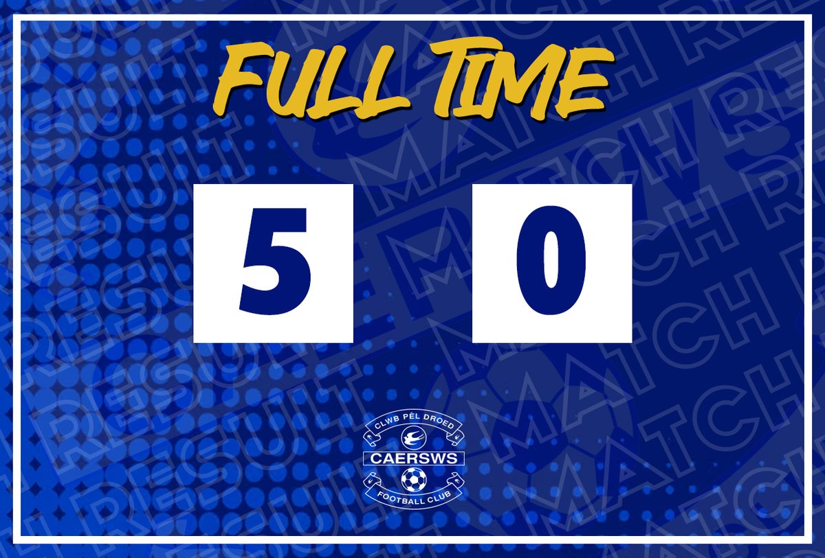 FT: Bluebirds end their league campaign with a 5-0 win over neighbours @LlaniTownfc Two goals from Callum Francis-Jones along with strikes from Neil Mitchell, Rhys Hesden and Jamie Jones secured the win #JDCymruNorth
